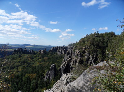 Schrammsteine Elbsandsteingebirge