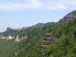 Schrammsteine bei Bad Schandau